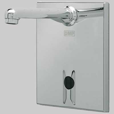 RUBINETTO INCASSO A FOTOCELLULA  Corrente 220 V  Bocca Cm 21     DMP