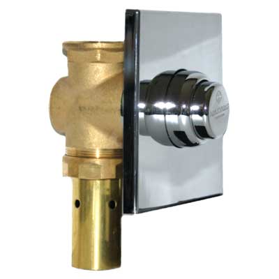 FLUSSOMETRO INCASSO A PULSANTE  1 Ø 30     TREMOLADA