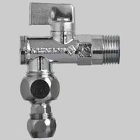 RUBINETTO FILTRO STTOLAVABO 775 A SFERA CON SNODO  1/2x10 c/rosetta     BUGATTI