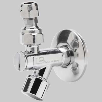 RUBINETTO FILTRO SOTTOLAVABO S30 A VITONE CON SNODO  1/2 x 10     LUXOR