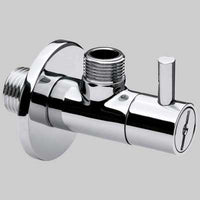 RUBINETTO FILTRO SOTTOLAVABO TONDO  1/2 x 3/810 c/rosetta     MADE IN ITALY