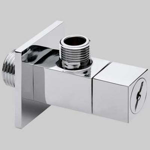 RUBINETTO FILTRO SOTTOLAVABO QUADRO  1/2 x 3/8  10 c/rosetta     MADE IN ITALY