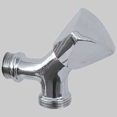 RUBINETTO PER LAVATRICE INCLINATO A VITONE  1/2x3/4 cromato     MADE IN ITALY