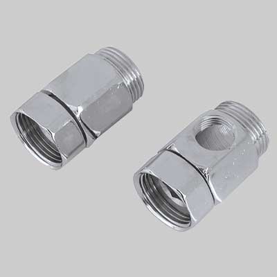 COPPIA DISTANZIALI PER GRUPPI CON DADO GIREVOLE  MF 3/4 c/foro 3/8     BIANCHI ANGELO & OSVALDO