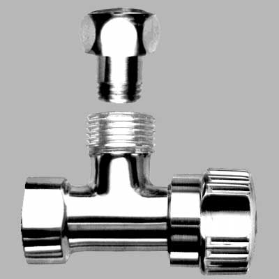 RUBINETTO PER CASSETTE WC  3/8x3/8     MADE IN ITALY