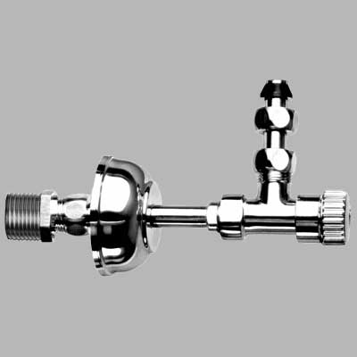 RUBINETTO PER CASSETTA CON CANNUCCIA DOPPIA  1/2x3/8 cm 2025     MADE IN ITALY