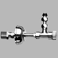 RUBINETTO PER CASSETTA CON CANNUCCIA DOPPIA  1/2x3/8 cm 2025     MADE IN ITALY