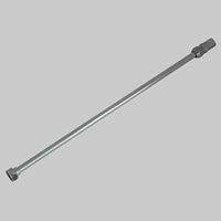 TUBO RAME CROMATO CON FLANGIA E RACCORDO Ø 10  MF 3/8x3/8 cm 40     DE BORRI ROBERTO