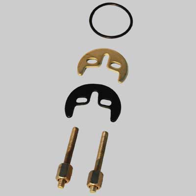 FISSAGGIO PER MONOCOMANDO A DUE TIRANTI       MADE IN ITALY