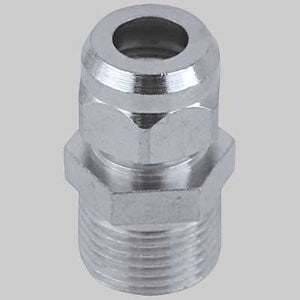 NIPLES MASCHIO PER CANNETTE CROMATO  3/8x12     RINALDI E PETTINAROLI