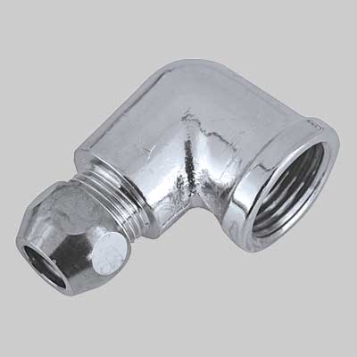 RACCORDO CURVO FEMMINA CROMATO  12x1/2     VA ALBERTONI