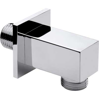 CURVA QUADRA DA ARREDAMENTO CON ROSONE  1/2 x 1/2     MADE IN ITALY