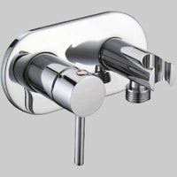 MISCELATORE INCASSO TONDO CON SUPPORTO LATERALE  Cromo  1/2 M     MADE IN ITALY