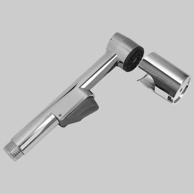 DOCCETTA A PULSANTE CON SUPPORTO  Cromo     MADE IN ITALY