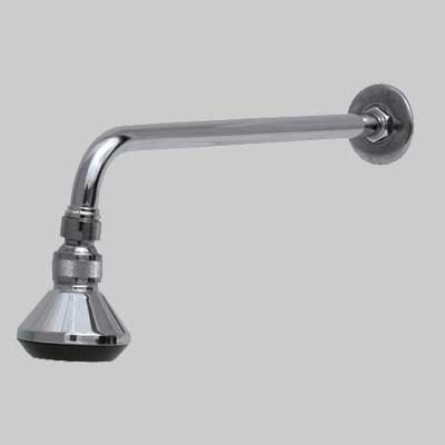 BRACCIO DOCCIA CON SOFFIONE SERIE 'TEVERE'  1/2 30 cm     MADE IN ITALY