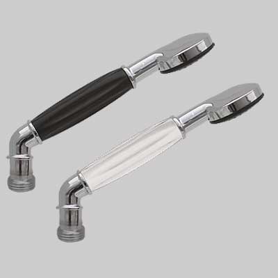 DOCCETTA CROMATA CON CURVA  1/2 Nera     MADE IN ITALY