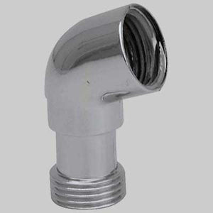 CURVA PER DOCCIA PVC CROMATA  1/2     MADE IN ITALY