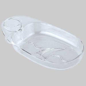 PORTASAPONE PER ASTA SALISCENDI  Cromato     MADE IN ITALY