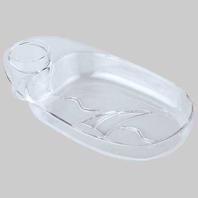 PORTASAPONE PER ASTA SALISCENDI  Trasparente     MADE IN ITALY