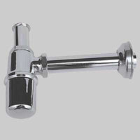 SIFONE A BOTTIGLIA CON CANOTTO E ROSONE  11/4 Ø 32 X 250     GHIDINI