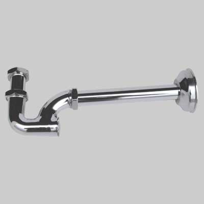 SIFONE A COLONNA CON CANOTTO E ROSONE  1Ø 26 x 250     GHIDINI