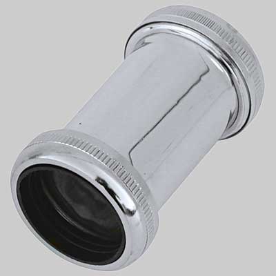 MANICOTTO IN OTTONE CON DUE GHIERE + ORING  11/4 32x32     MADE IN ITALY