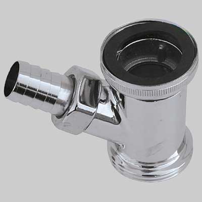 RACCORDO M/F CON ATTACCO LAVATRICE  11/4 x 200 mm     MADE IN ITALY