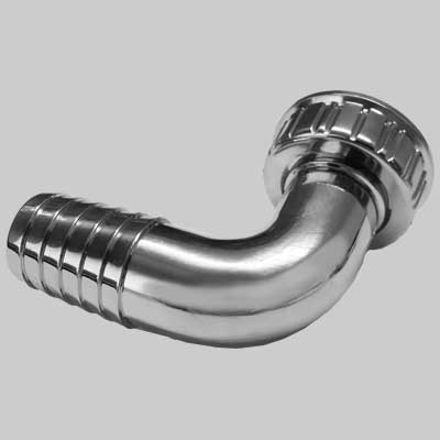 CURVA PER CANOTTO LAVATRICE  ABS     MADE IN ITALY