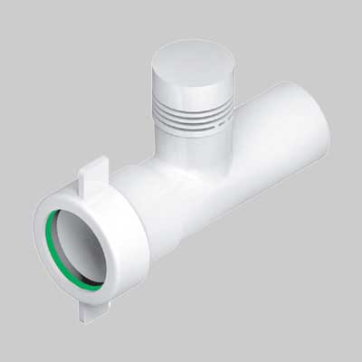 VALVOLA IMMISSIONE ARIA  Bianco 11/4 x 40     BONOMINI