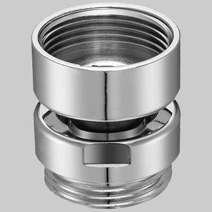 SNODO CROMATO PER RUBINETTI DESIGN  M 16X1  F 16X1     PARIGI