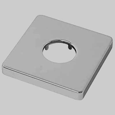 ROSONE IN OTTONE QUADRATO  1/2     MADE IN ITALY