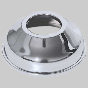 ROSONE IN OTTONE CROMATO PER CANOTTI  Ø 32     MADE IN ITALY