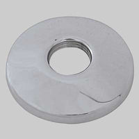 ROSONE FILETTATO IN OTTONE CROMATO  1/2 Ø esterno mm 65     MADE IN ITALY