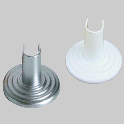 BORCHIA COPRITUBO PER RADIATORI  Universale Ø 8÷16 Cromata     MADE IN ITALY