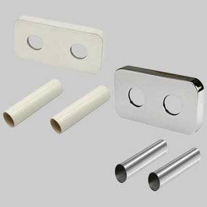 KIT COPRITUBO RETTANGOLARE  Bianco     MADE IN ITALY