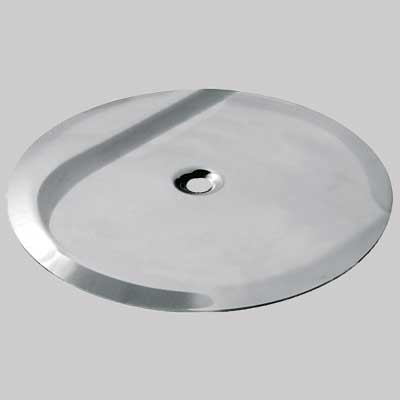 PIATTELLO INOX  Ø 130     MADE IN ITALY