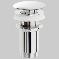 PILETTA PER LAVABO CON TAPPO A PRESSIONE  11/4 c/troppo pieno     MADE IN ITALY