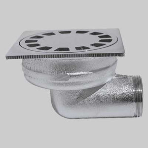 POZZETTO SIFOIDE SCARICO LATERALE  11/4 100x100 per pavimento     MADE IN ITALY