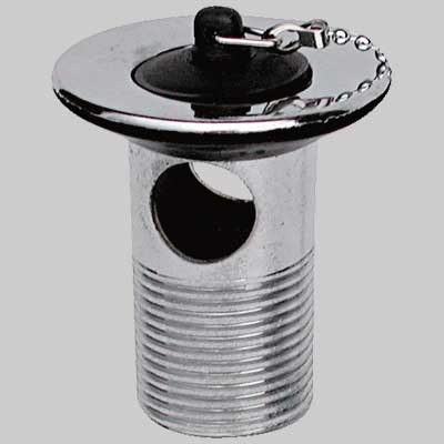 PILETTA LAVABO CON TROPPO PIENO E TAPPO  11/4 63x70     MADE IN ITALY