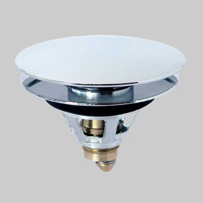 TAPPO SALTARELLO UNIVERSALE CLICK CLACK CROMATO  Ottone     MADE IN ITALY