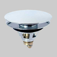 TAPPO SALTARELLO UNIVERSALE CLICK CLACK CROMATO  Ottone     MADE IN ITALY