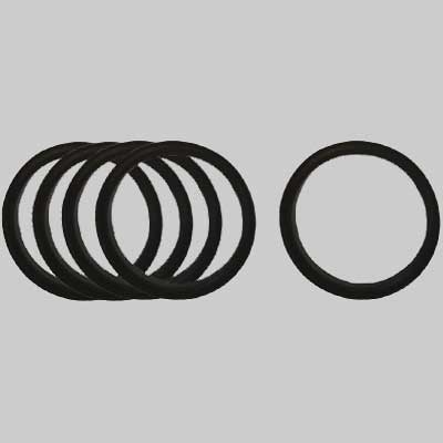 GUARNIZIONI DI RICAMBIO PER PILETTA CLIC CLACK  5 PZ     MADE IN ITALY