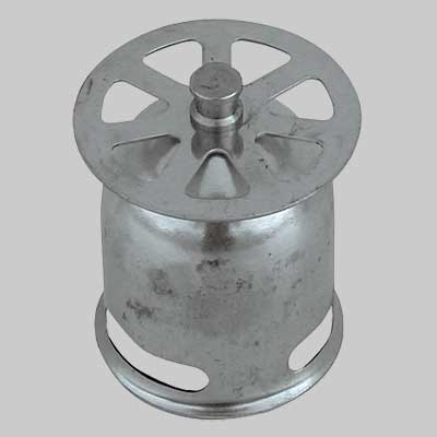 GABBIETTA PER PILETTONE SIFOIDE  Inox     MADE IN ITALY