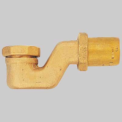 SIFONE PER VASCA IN OTTONE  11/2     MADE IN ITALY