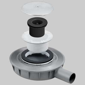 SIFONE ULTRA RIBASSATO PER PIATTI DOCCIA FILO PAVIMENTO  Scarico Ø 50     BONOMINI