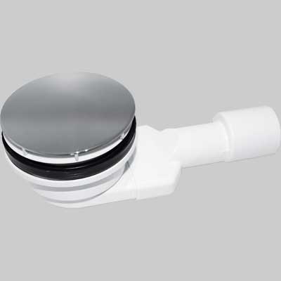 PILETTA PER PIATTO DOCCIA FORO 90 MM SLIMMY  Cromata     GHIDINI