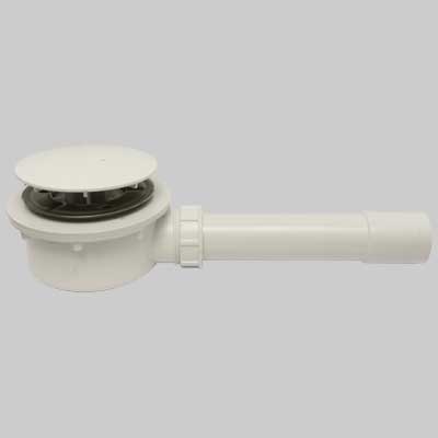 PILETTA DOCCIA SOFIA dm90 CON COPERCHIO BIANCO  Uscita 40/50     PERINI