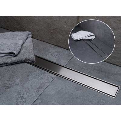 CANALETTA PER DOCCIA COMPACT LINE PROMO  cm 75 uscita dm 50     MADE IN ITALY