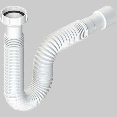 TUBO FLESSIBILE ED ESTENSIBILE ATTACCO CON GHIERA IN PLASTICA 11/2  DN 3240     L.B PLAST