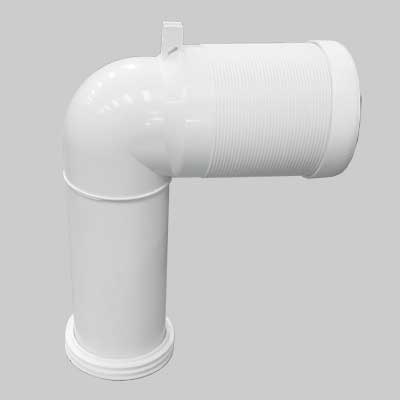 CURVA TECNICA DA TAGLIARE PER SCARICO  Uscita Ø 90÷100÷110     MADE IN ITALY